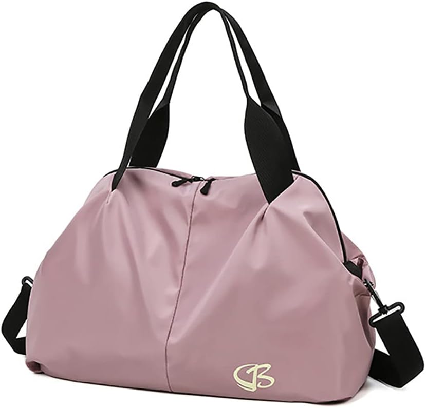 Bolsa deportiva rosa para ir al gimnasio