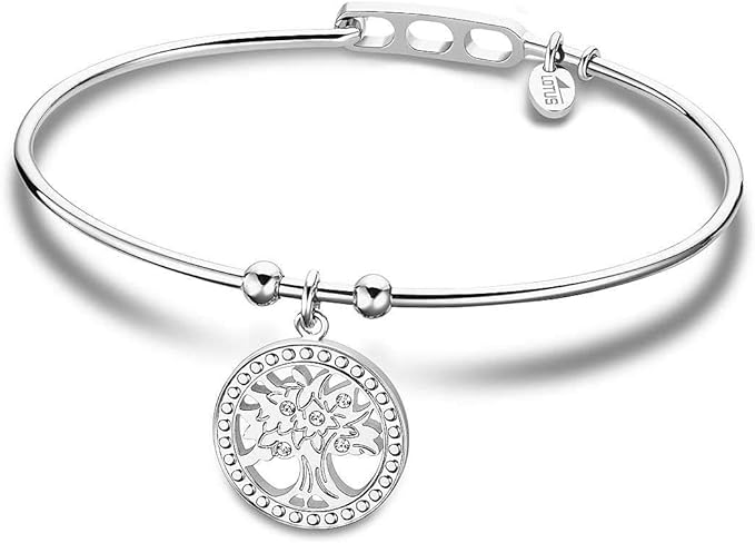 Pulsera plata de la marca Lotus